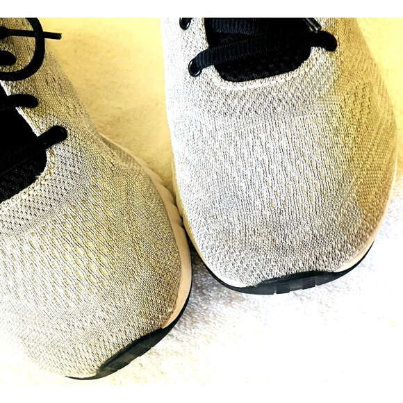 Under Armour Micro G Pursuit Shoes Running Mesh 7.5 Womens Gray Blk 3020221-101 - Picture 10 of 14